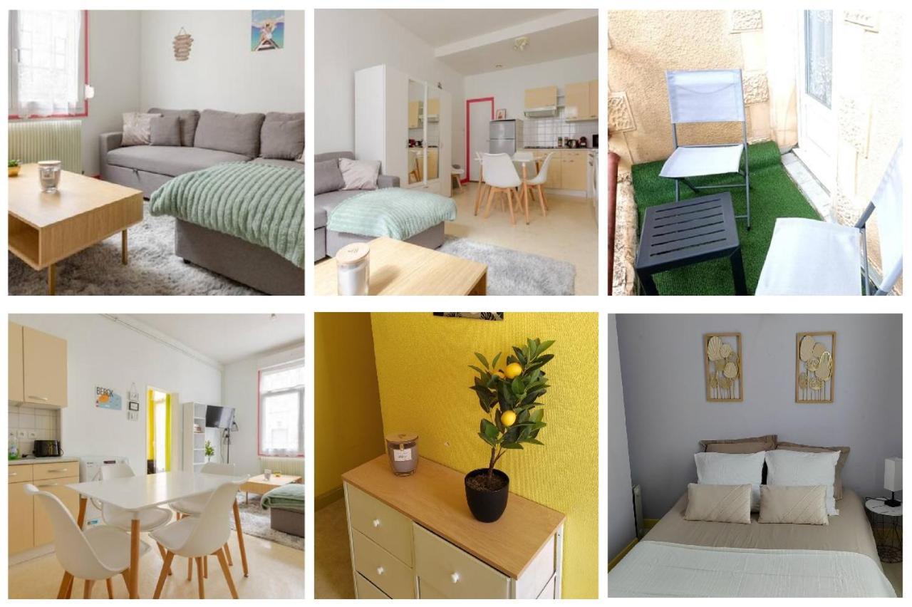 ++++ Central Charmant 70M2 Avec Balcon, Mer A 200 M Et Rue Pietonne A 300 M ++++ Berck Dış mekan fotoğraf